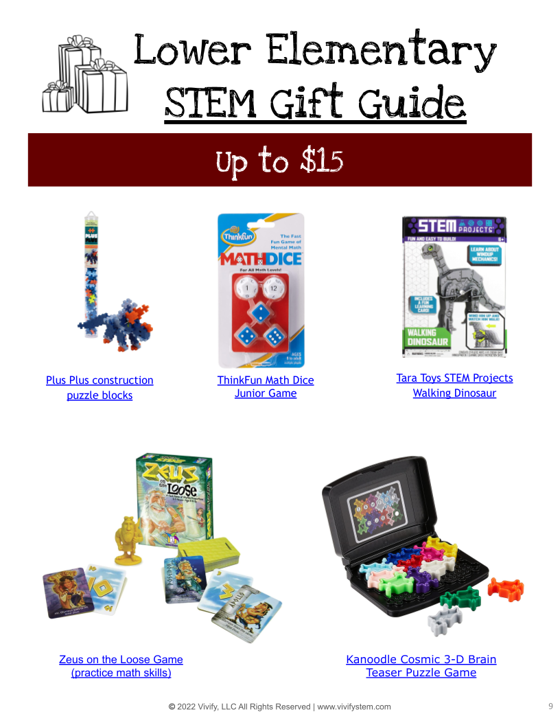 The Best STEM Gift Guide for Kids! 2023 — Vivify STEM