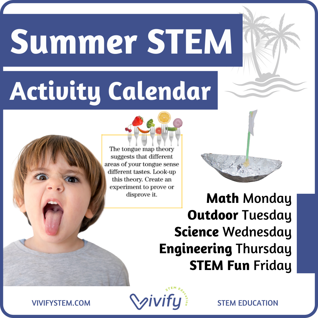 Vivify Presents: Summer STEM Calendar!