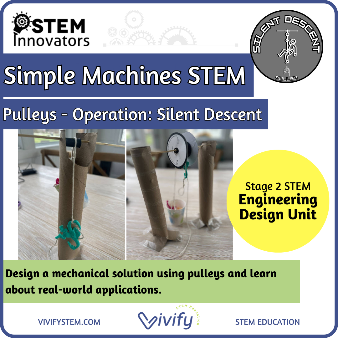 Simple Machines | Pulleys - Operation: Silent Descent | 5th Grade STEM Innovators