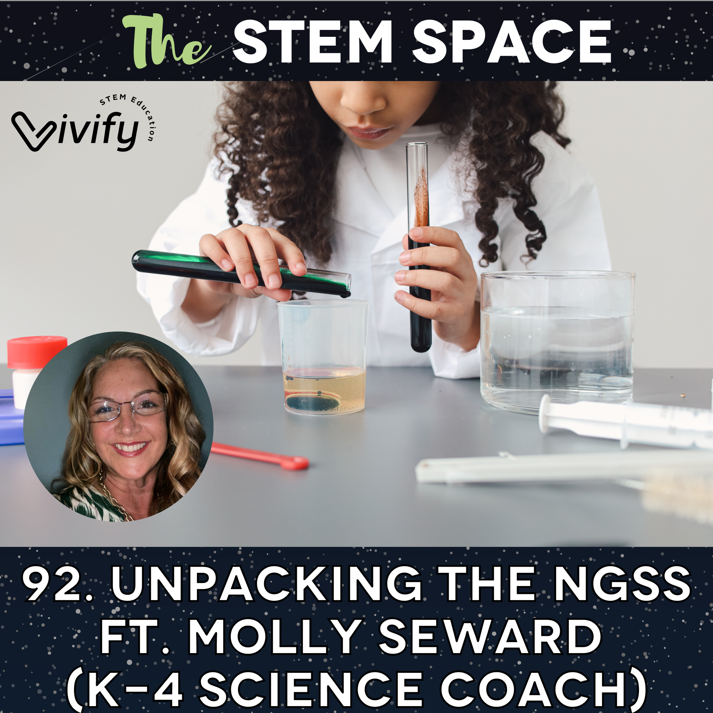 Science Coach 92. Unpacking the NGSS ft. Molly Seward (K-4 Science Coach) — Vivify STEM