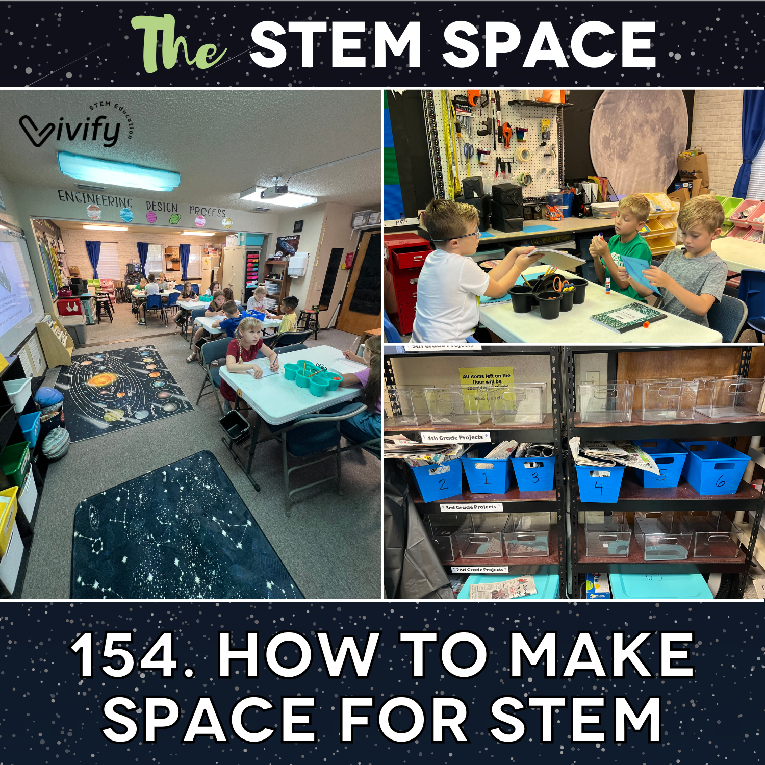 154. How to Make Space for STEM episode artwork