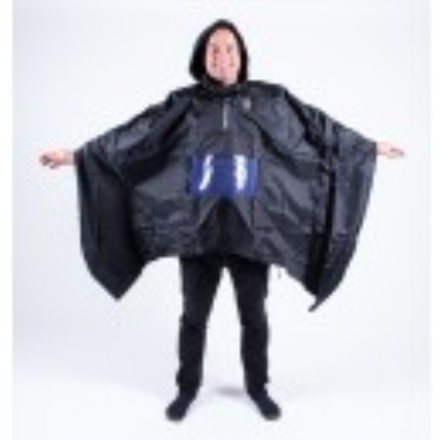 Perfect poncho for on the Urban Arrow in combination with the raincover* * raincover model 2016 with velcroband
