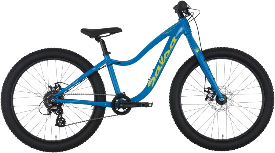Timberjack 24: The Timberjack 24 is designed to help turn any kid’s daydreams into reality. Featuring a 6061-T6 heat-treated aluminum frame, plus sized tires, modern day componentry and geometry specific for the right size of rider.