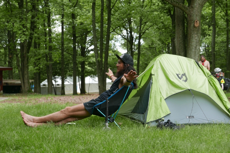 With the compound all set up, and the perimeter secured, its time to sit back and relax.