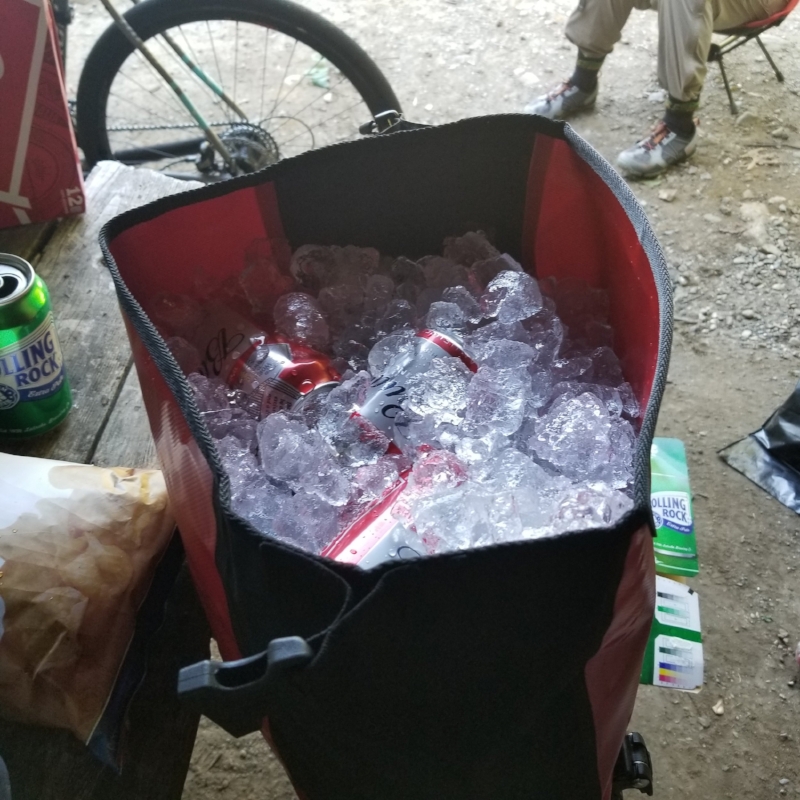 Did you know an Ortlieb Pannier can hold 36 cans?