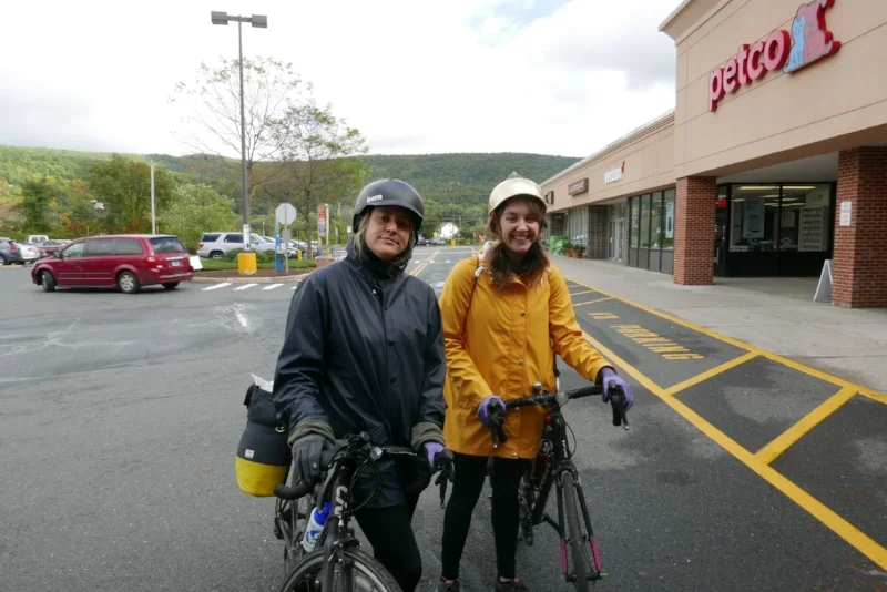Next stop, grocery store at Mile 33 to get food and (dry) firewood for dinner