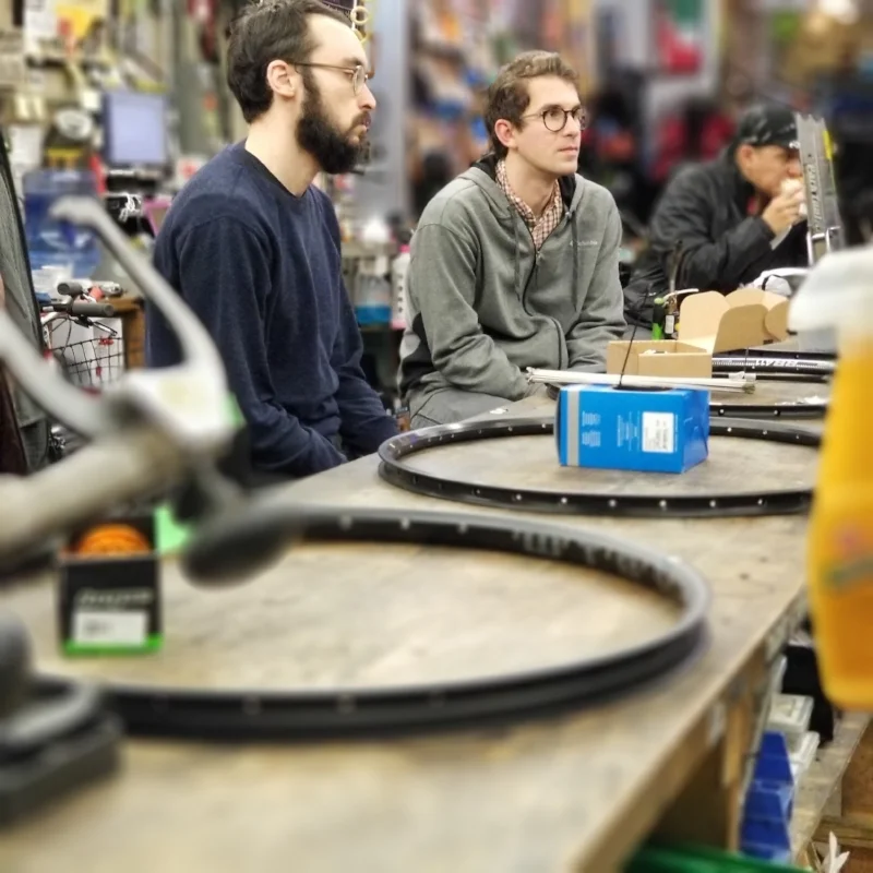 Students can choose to buy materials to build wheel in class for a 10% discount