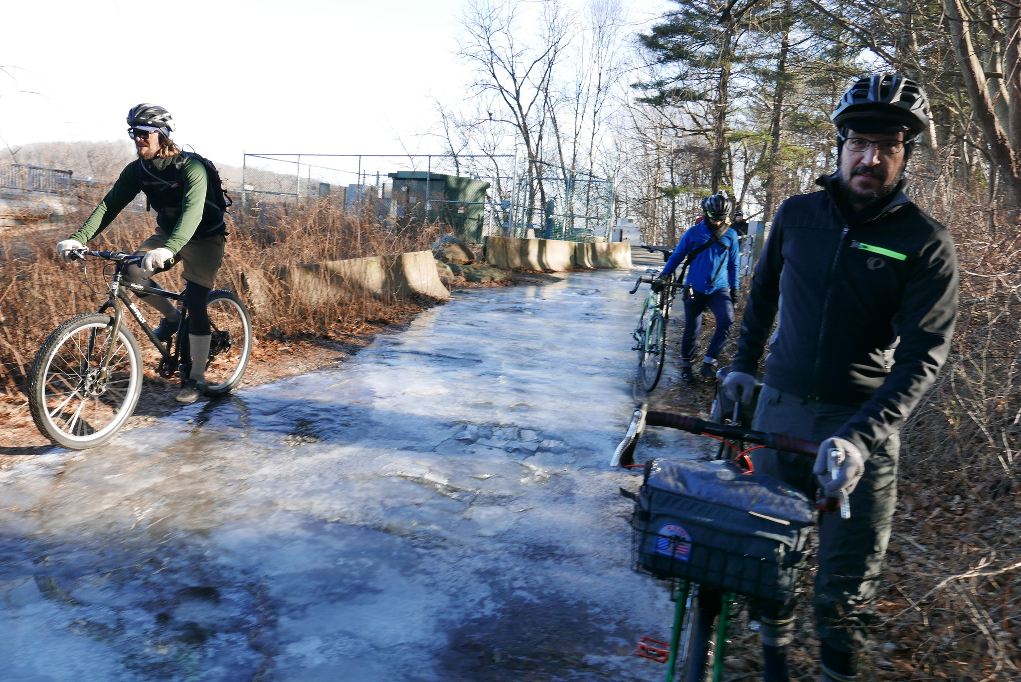 Aaron and His Surly Karate Monkey takes on the ice.