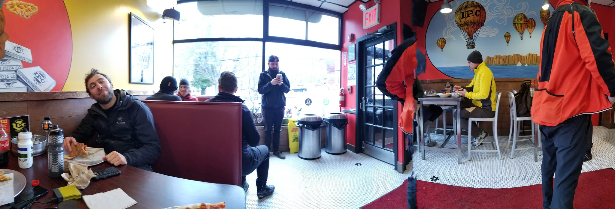 Some great pizza was had at mile 20 at Bruno’s in Irvington, NY.