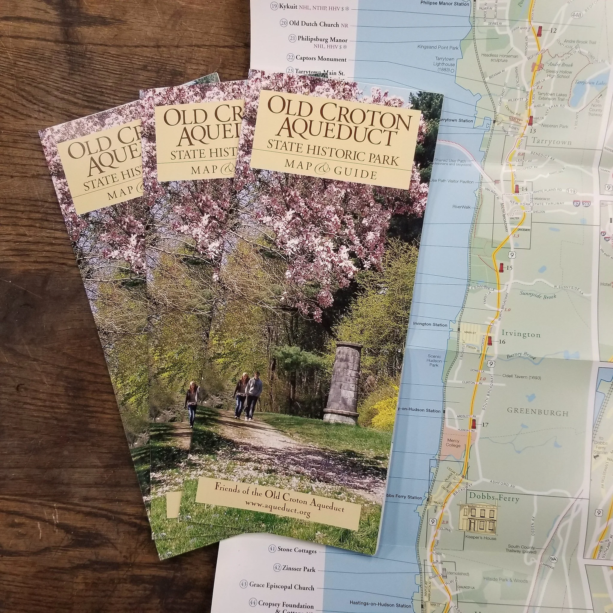 Thee are some pretty amazing maps available for this route..see below