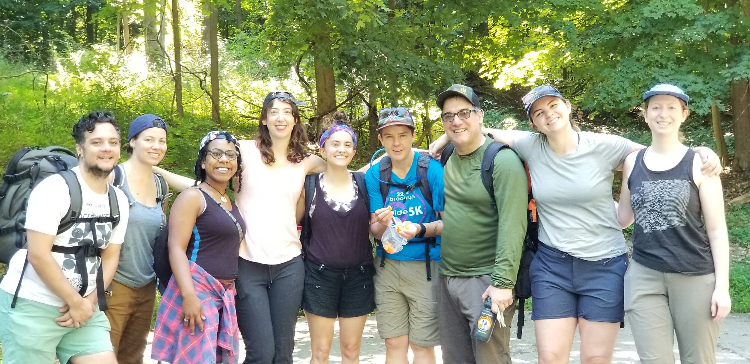 Hike out complete
