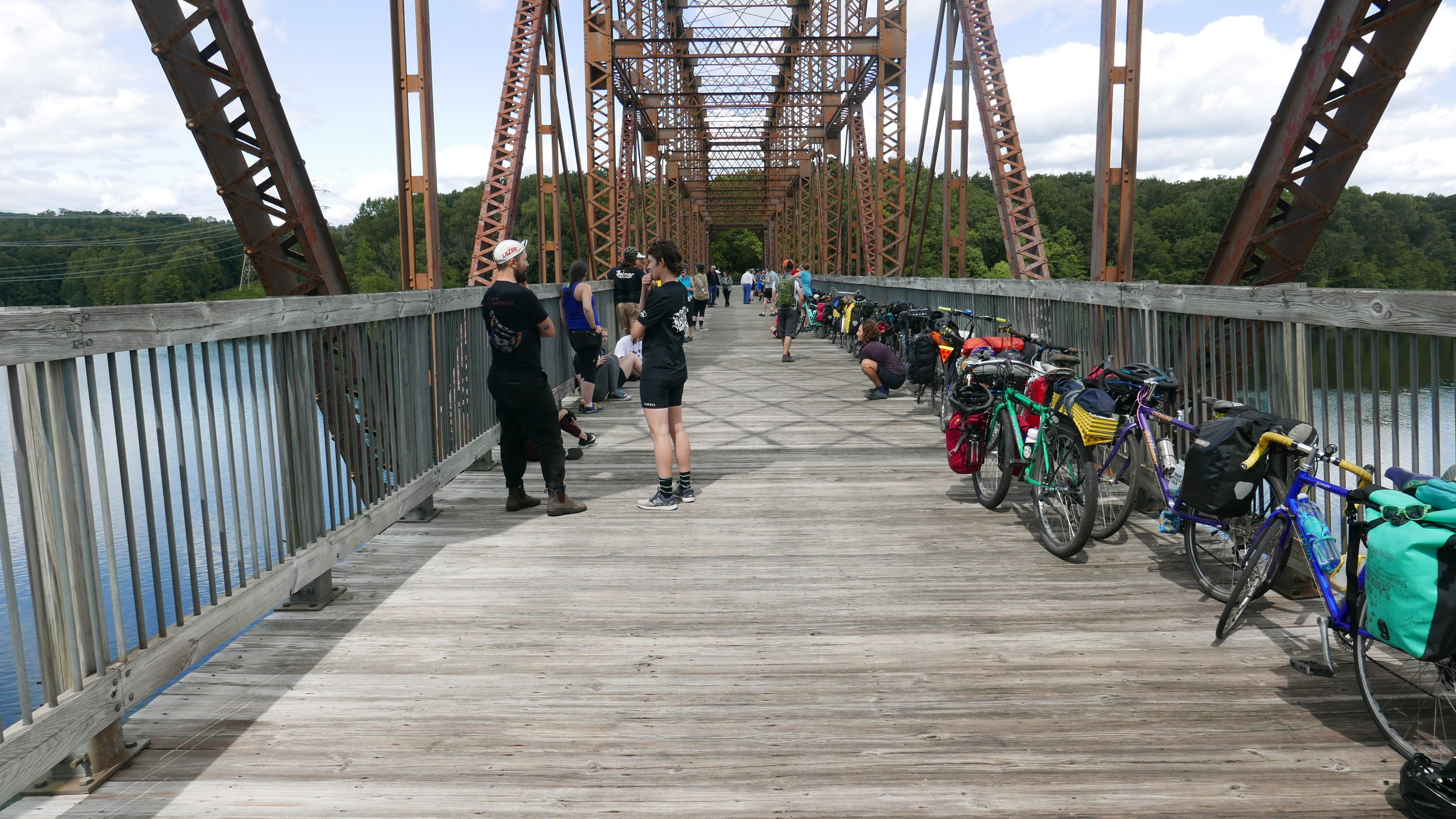 The Trestle bridge over the Croton Reservoir