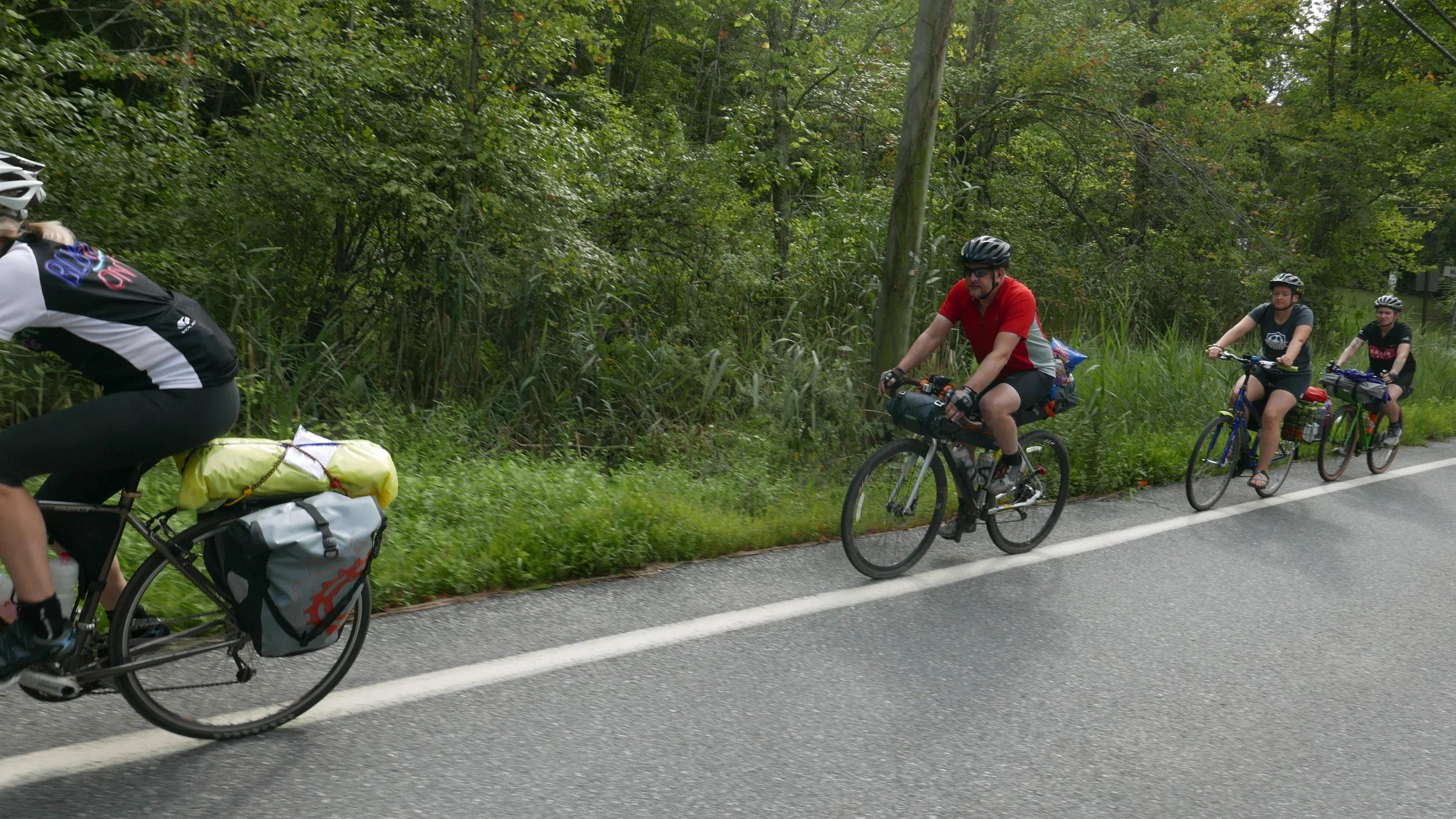 The last 7 mils to camp…northeastern Westchester County