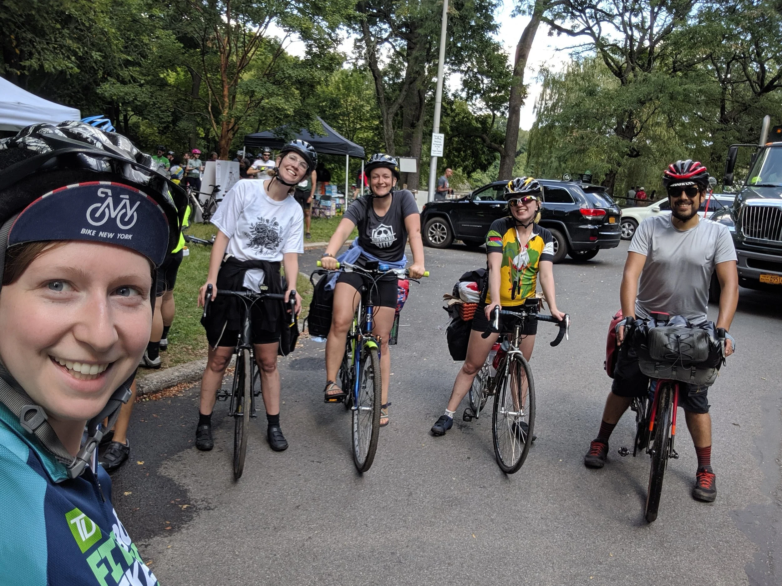Good times on the ride back