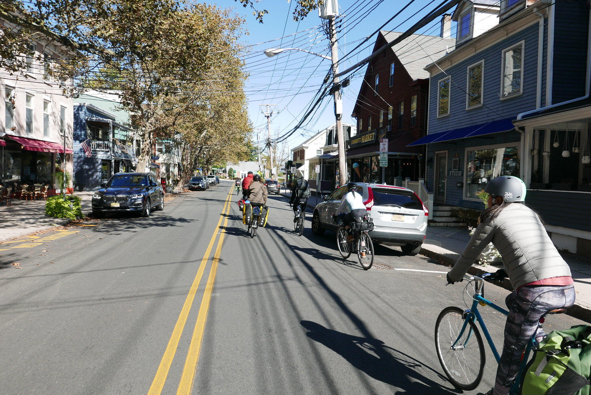 Piermont, NY…by now, the weather had cleared and calmed, and temps were in the low 60’s