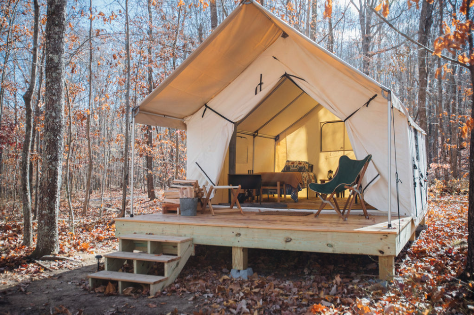 Forest Hut at Rising Sun Retreat.