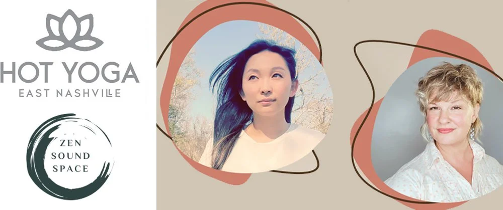 Miranda Fuller Misuzu Tardino Zen Sound Space Yin Live Ambient Music Hot Yoga East Nashville