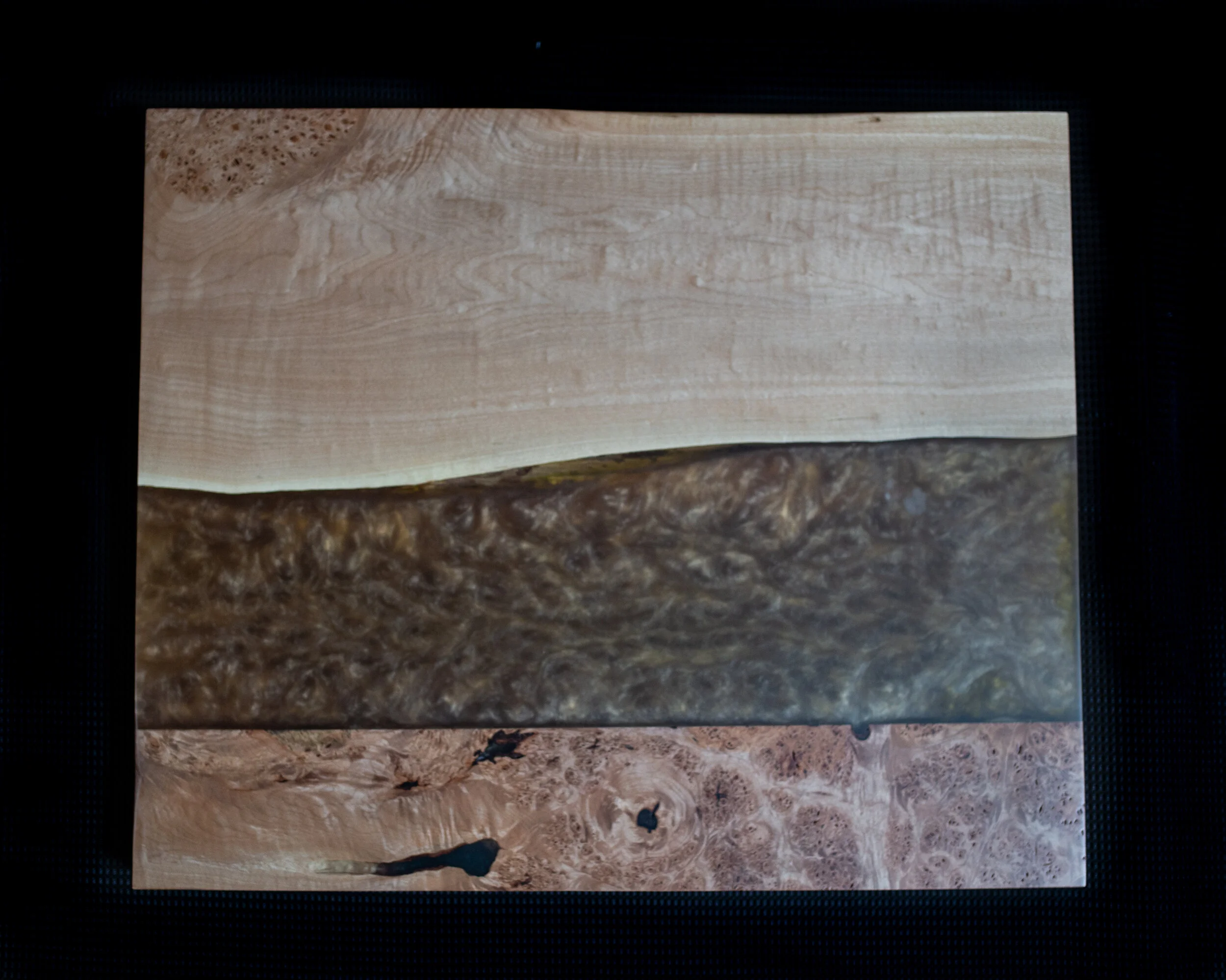 Maple and Epoxy Wall Hanging