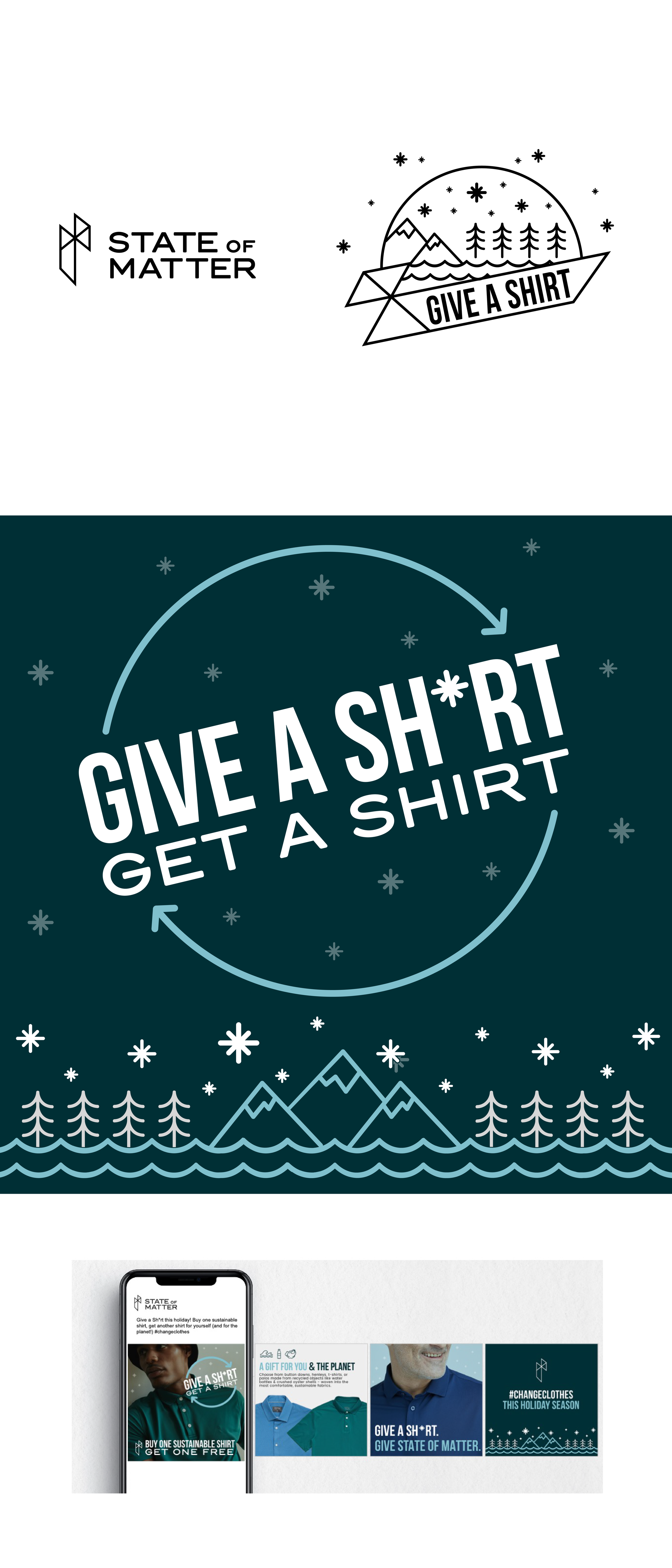 State of Matter Apparel: Holiday Campaign