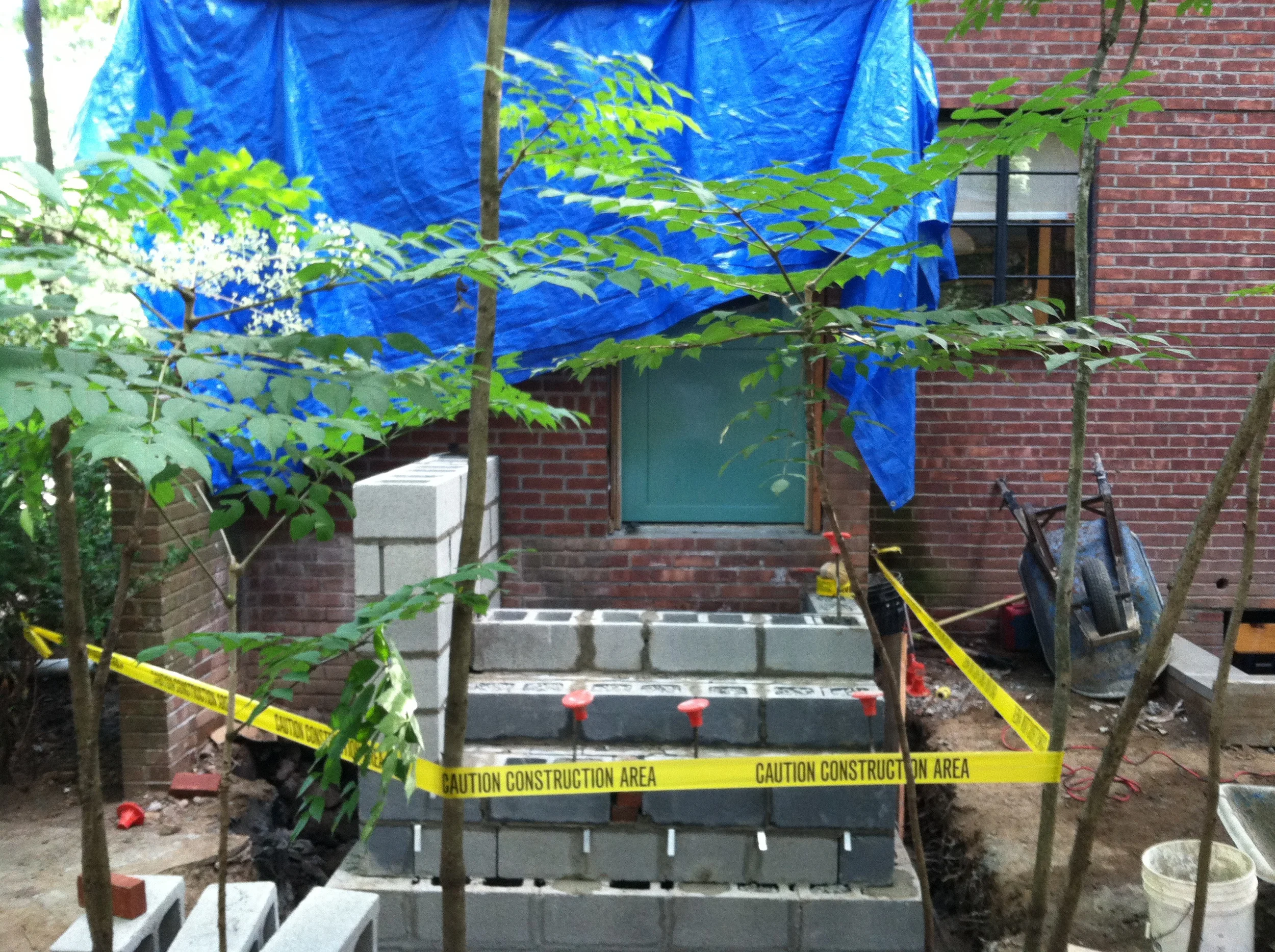 Back steps (No) Brick.JPG