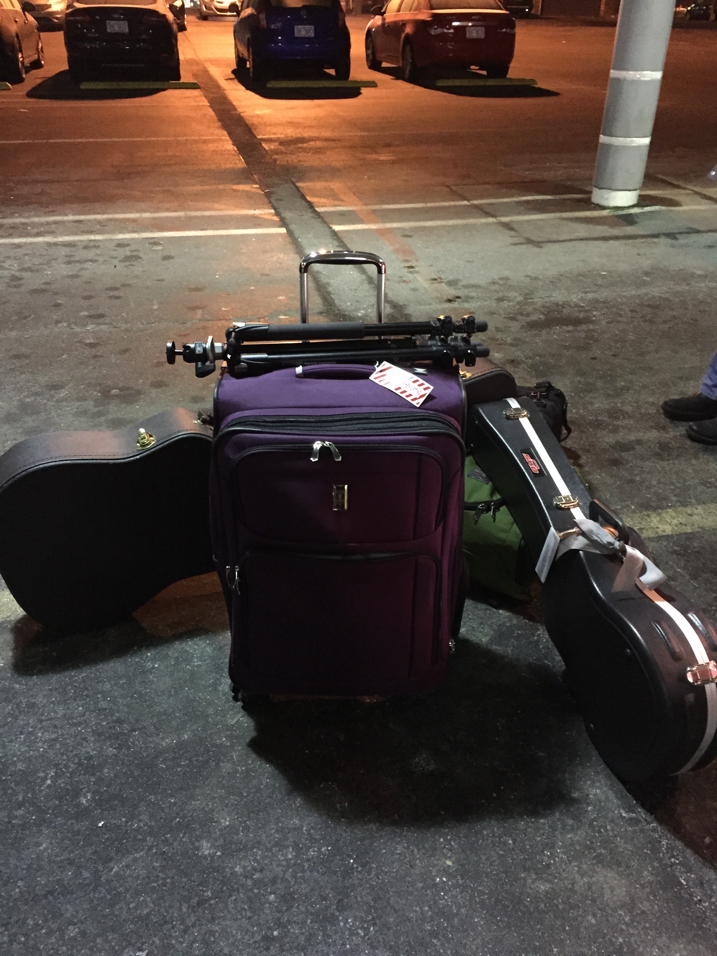 EVERYTHING I OWN IS IN THAT BAG