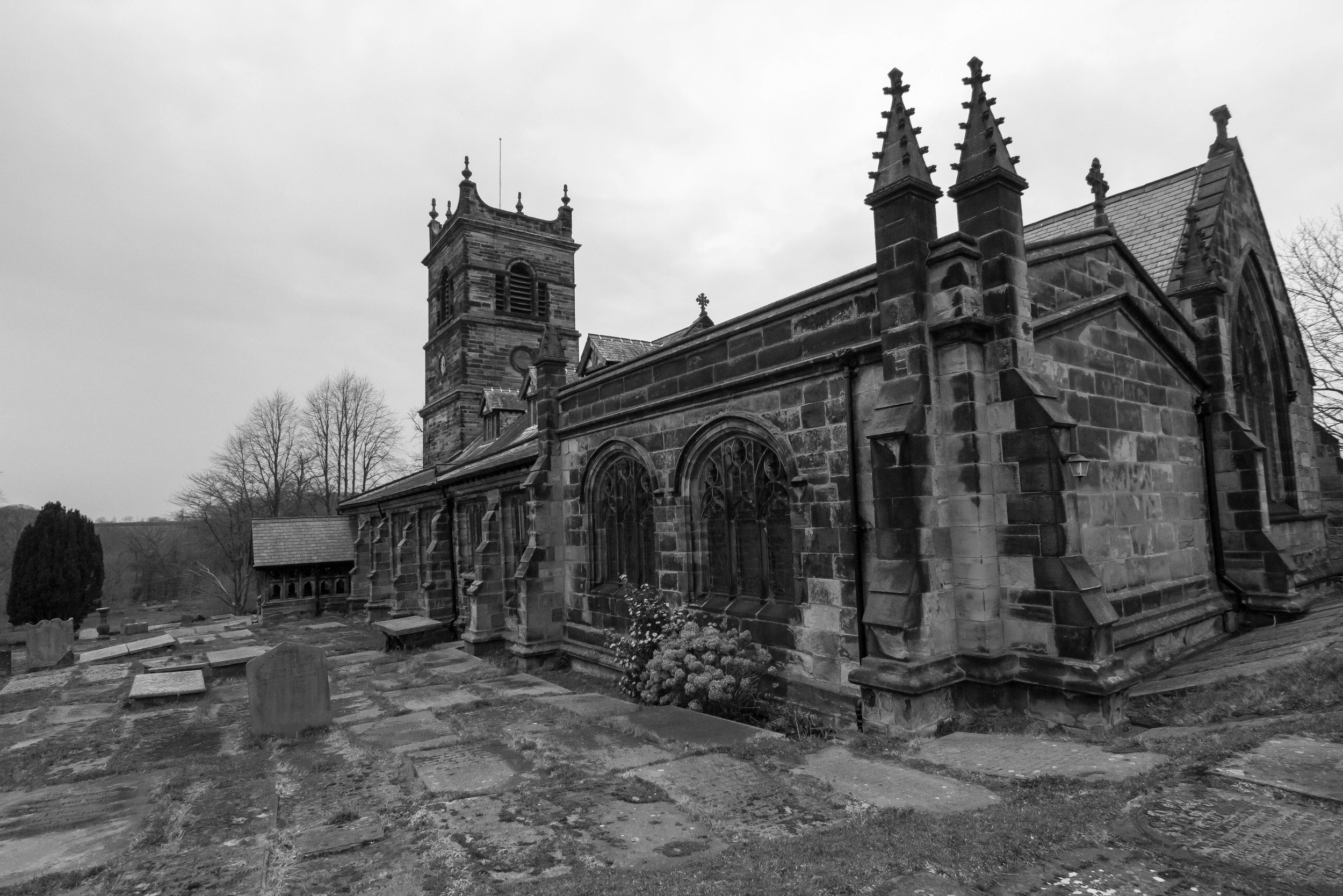 Church at Rostherne Mere