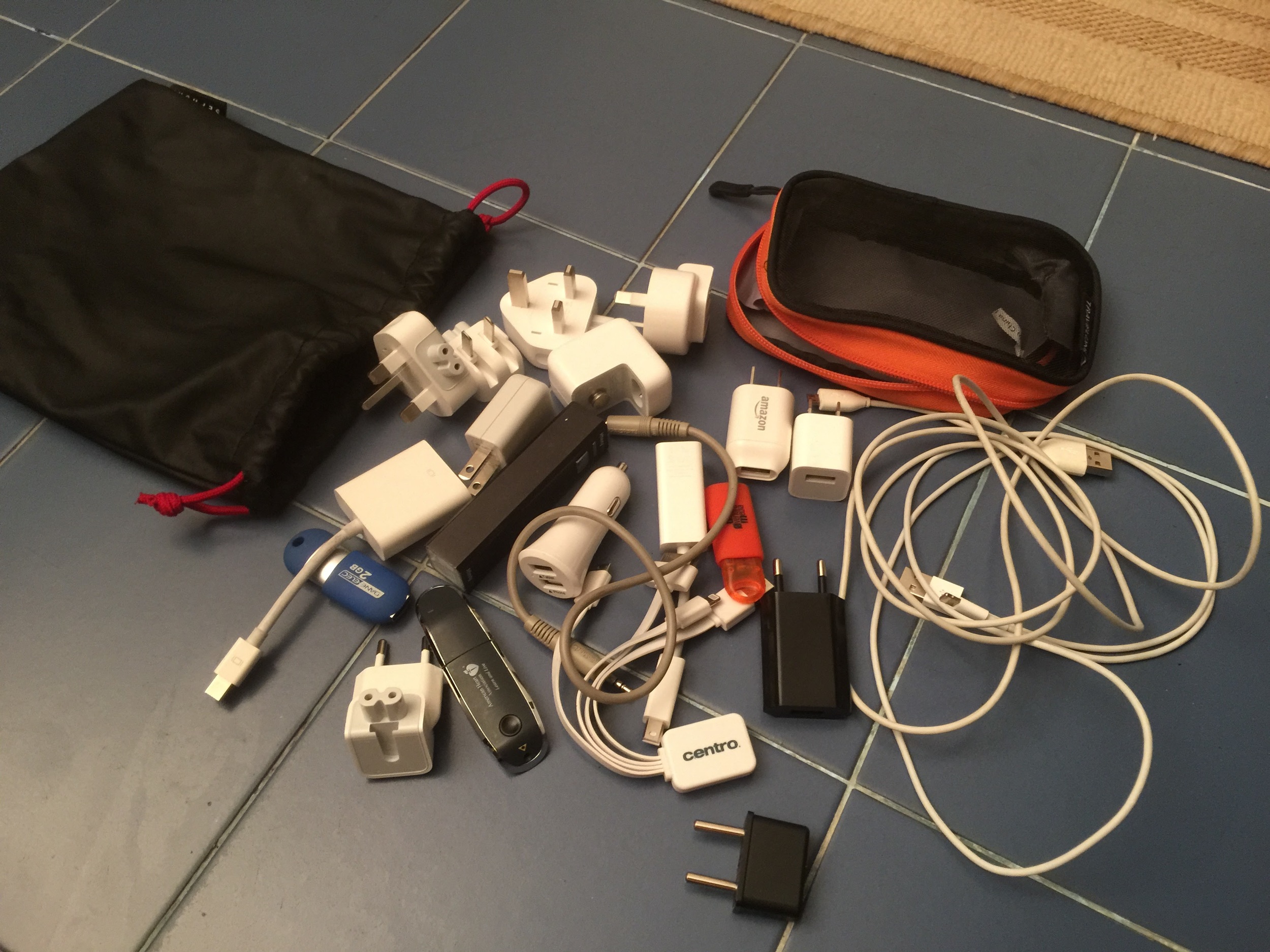 Quite literally, too many adaptors.