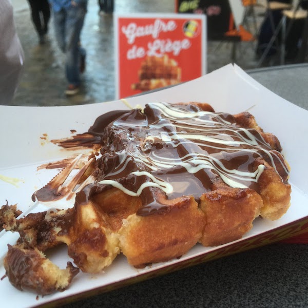 Tasty, tasty waffles that are sure to piss off the local Belgians