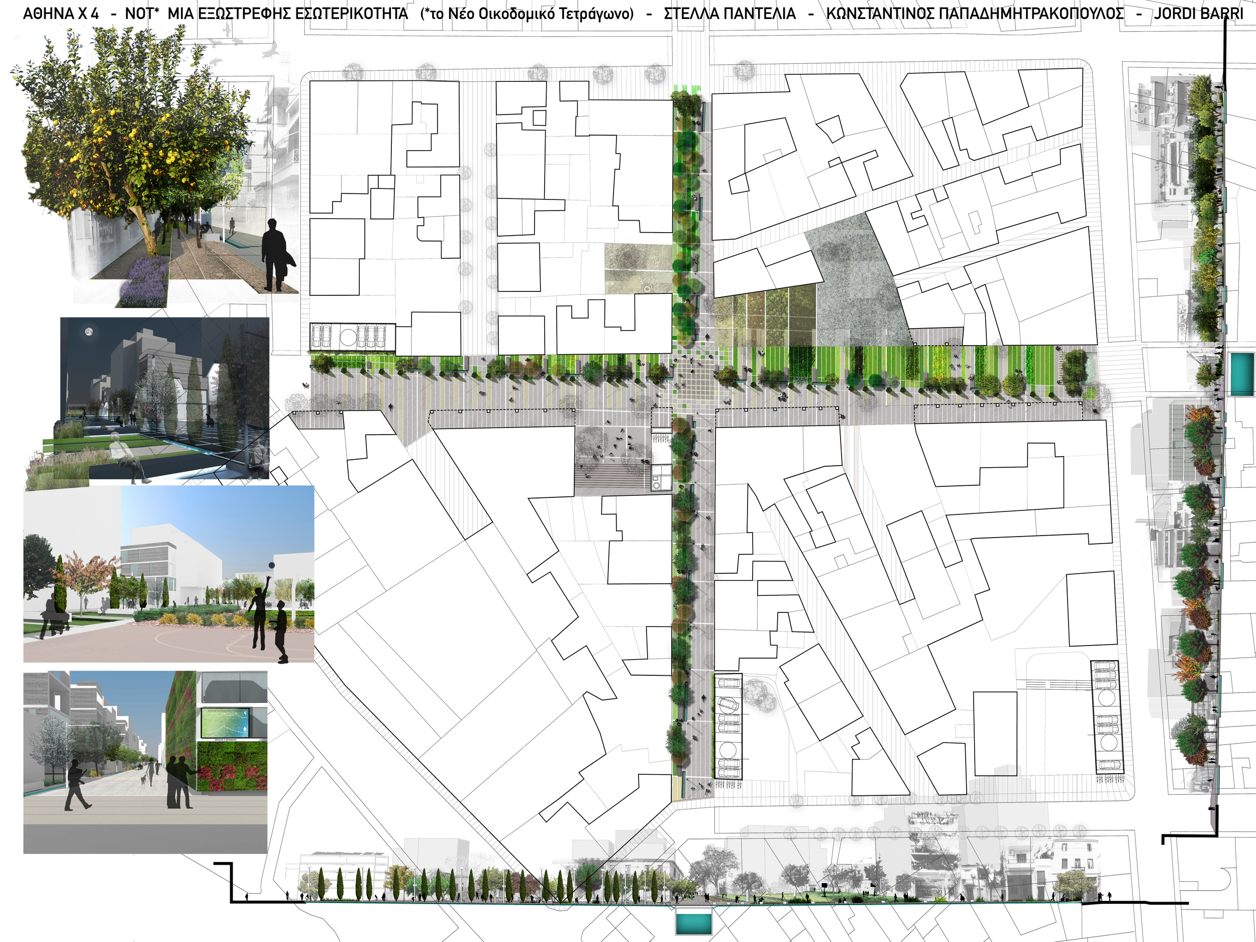   ATHENSx4&nbsp; &nbsp;| &nbsp; NOT* (*New Urban Block)    Client : EAXA + CITY OF ATHENS Description: ARCHITECTURAL COMPETITION NOMINATED WITH FIRST PRIZE (ONE OF FIVE EQUAL)  &nbsp;  In collaboration with&nbsp;  Konstantinos Papadimitrakopoulos and
