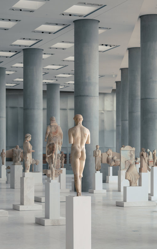 Museography Study for the new Acropolis Museum