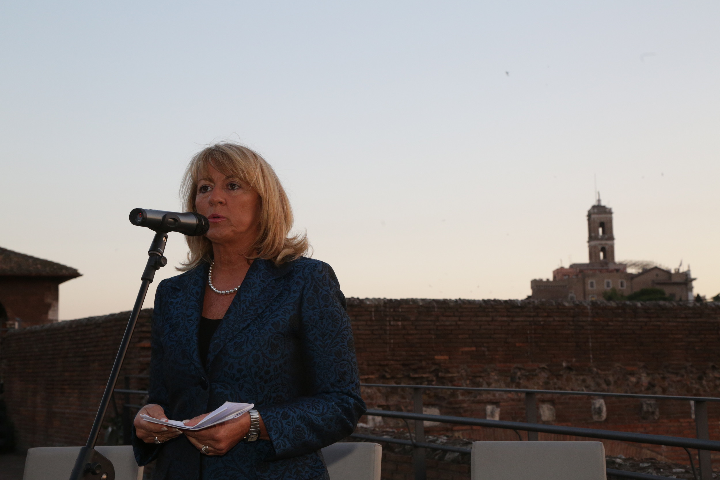 Intervento dell'Avv. Daniela Mainini (Centro Studi Grande Milano) durante la serata inaugurale