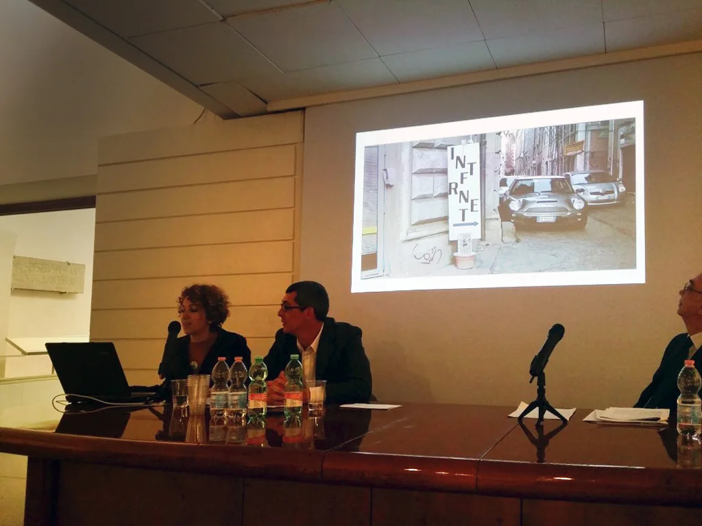 RomArché 2016. Museum.dià, II Convegno internazionale di museologia, Chronos, Kairòs, Aion - Il tempo dei musei: Da sinistra Carlotta Caruso e Claudio Borgognoni (Soprintendenza Speciale per il Colosseo, il MNR e l'Area Archeologica di Roma; Museo alle Terme di Diocleziano)