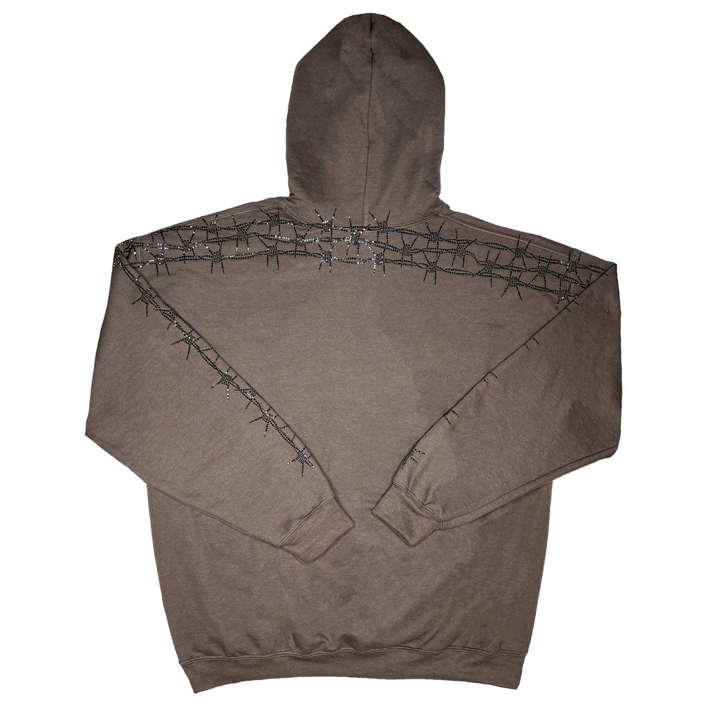 THE BARB WIRE HOODIE - MULTIPLE COLORS — Helena Eisenhart