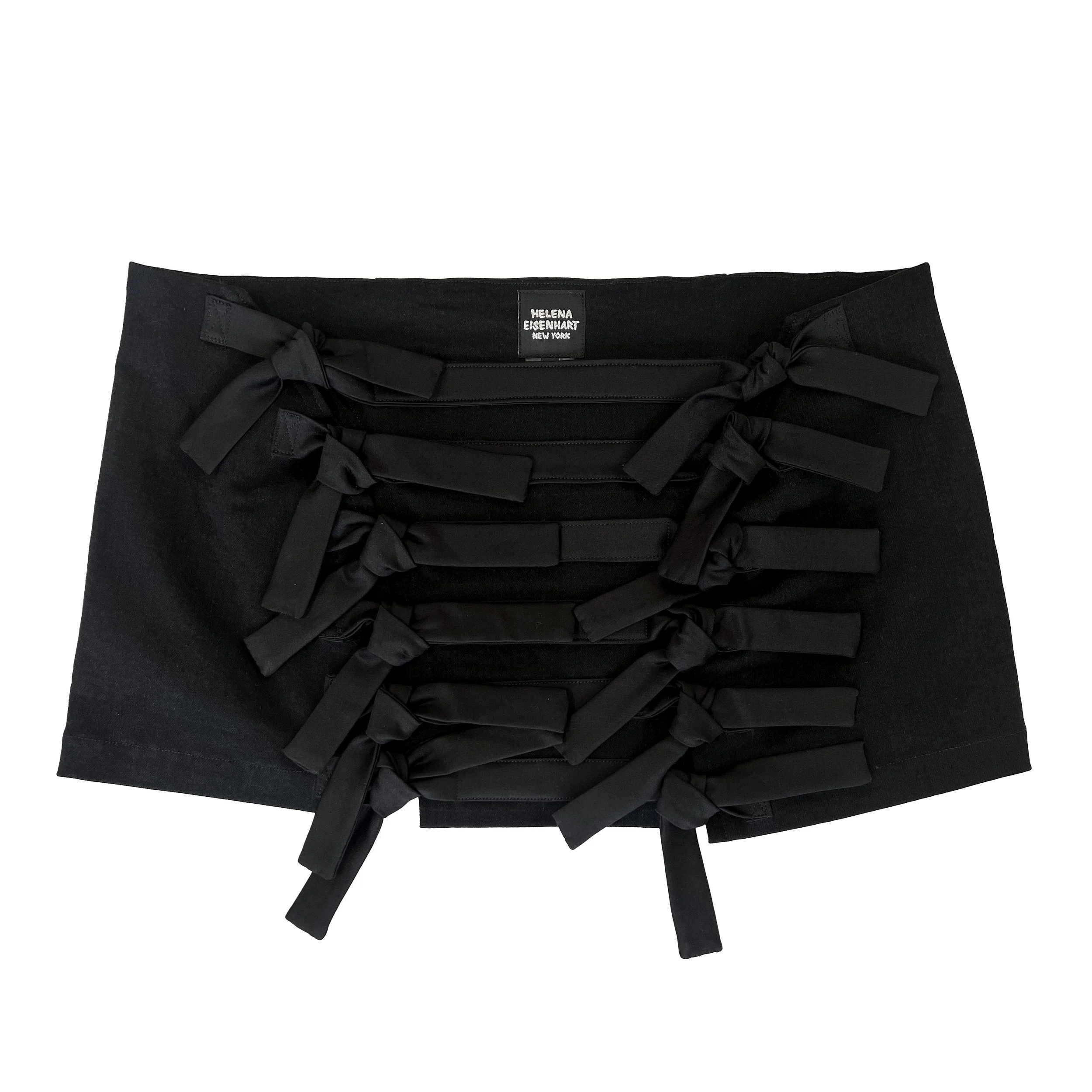 TIE MINI SKIRT BLACK FRONT ALIMA copy.jpg