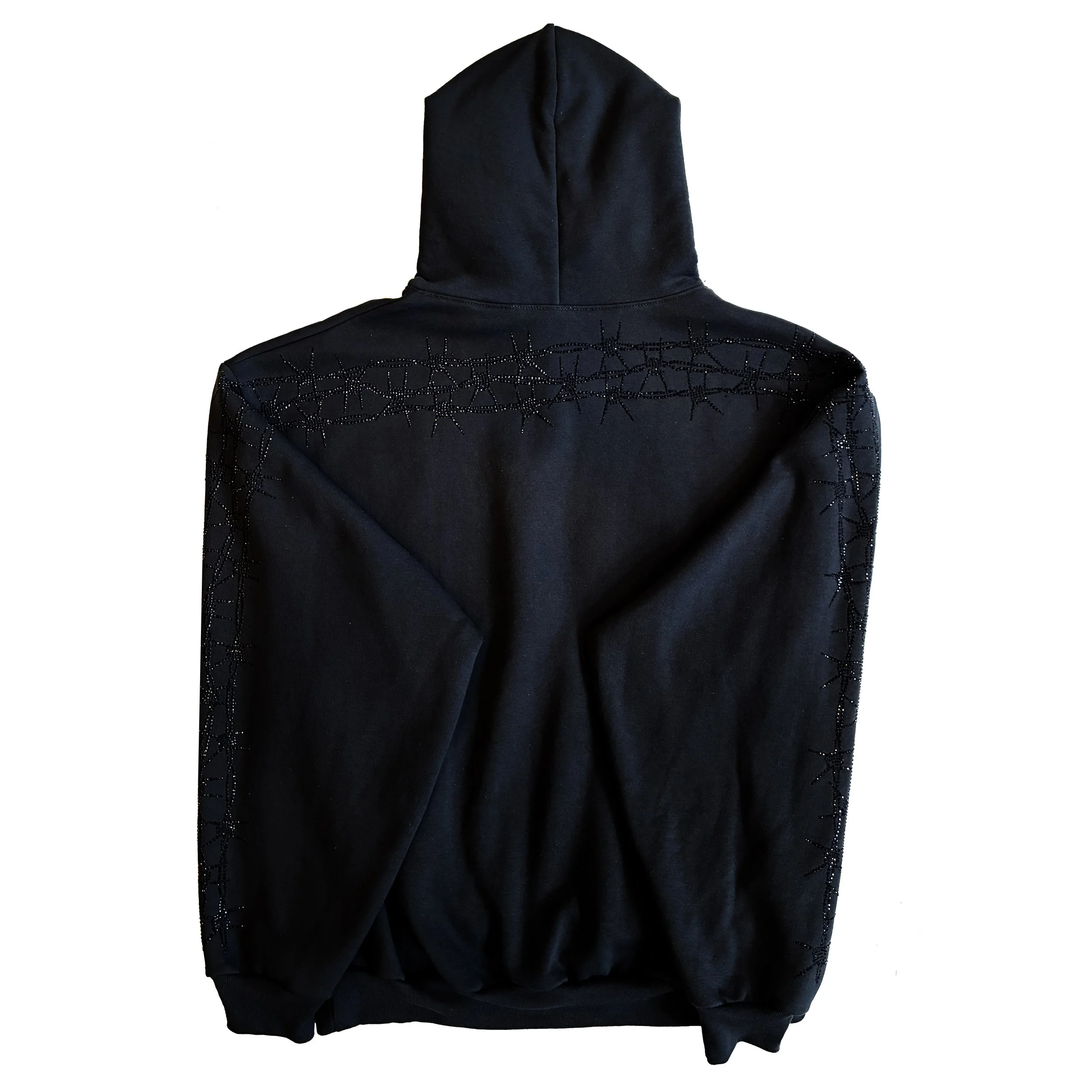 grey blue barb wire hoodie back view.jpg