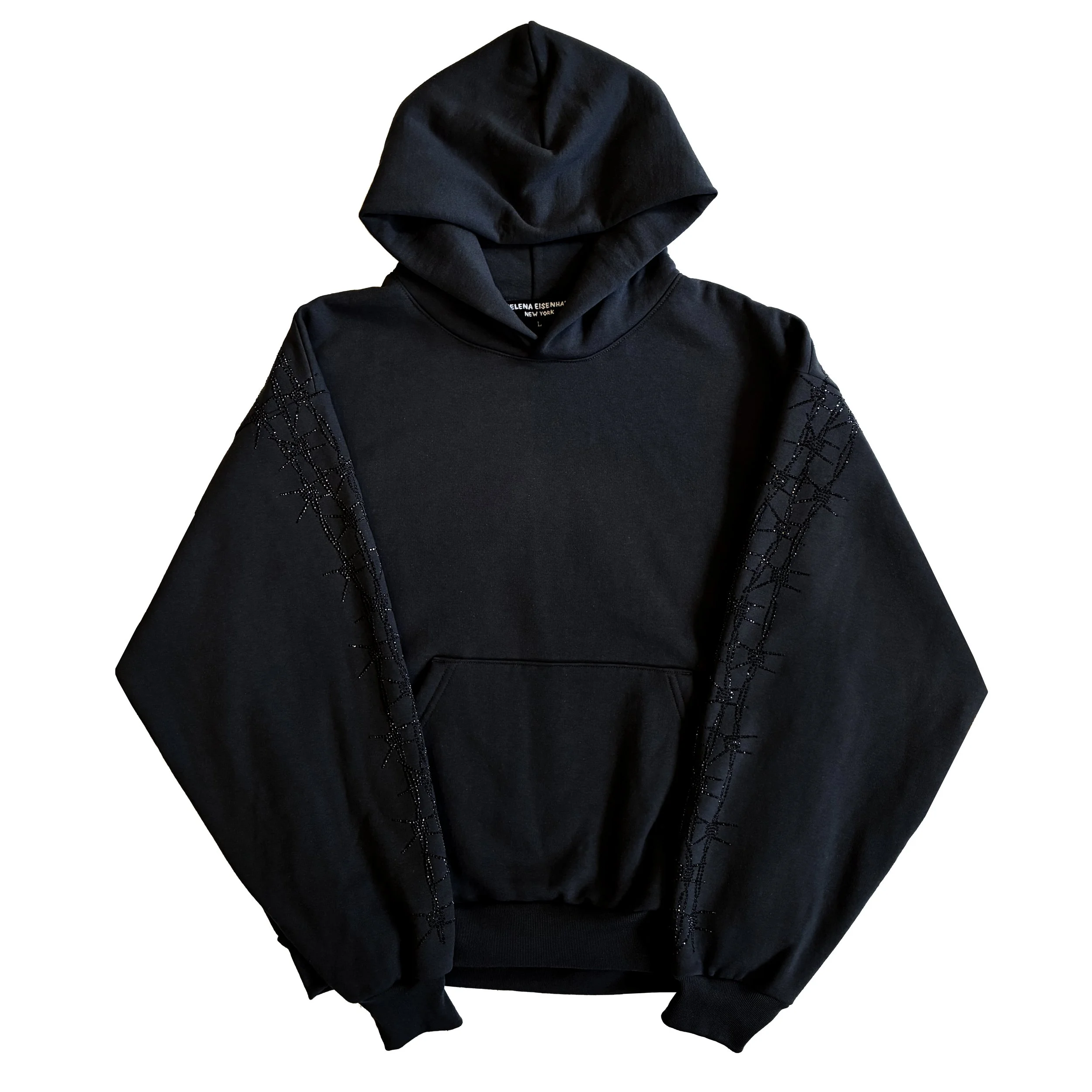 GREY BLUE BLACK BARB WIRE HOODIE.jpg