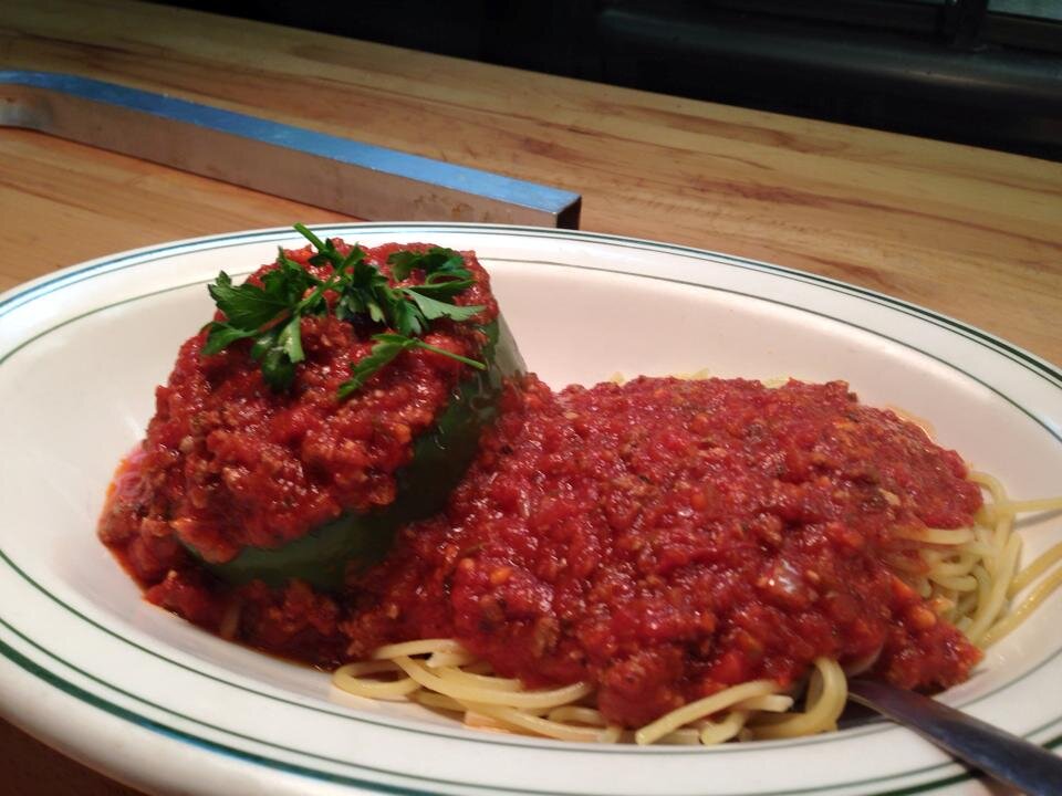 Stuffed Green Pepper