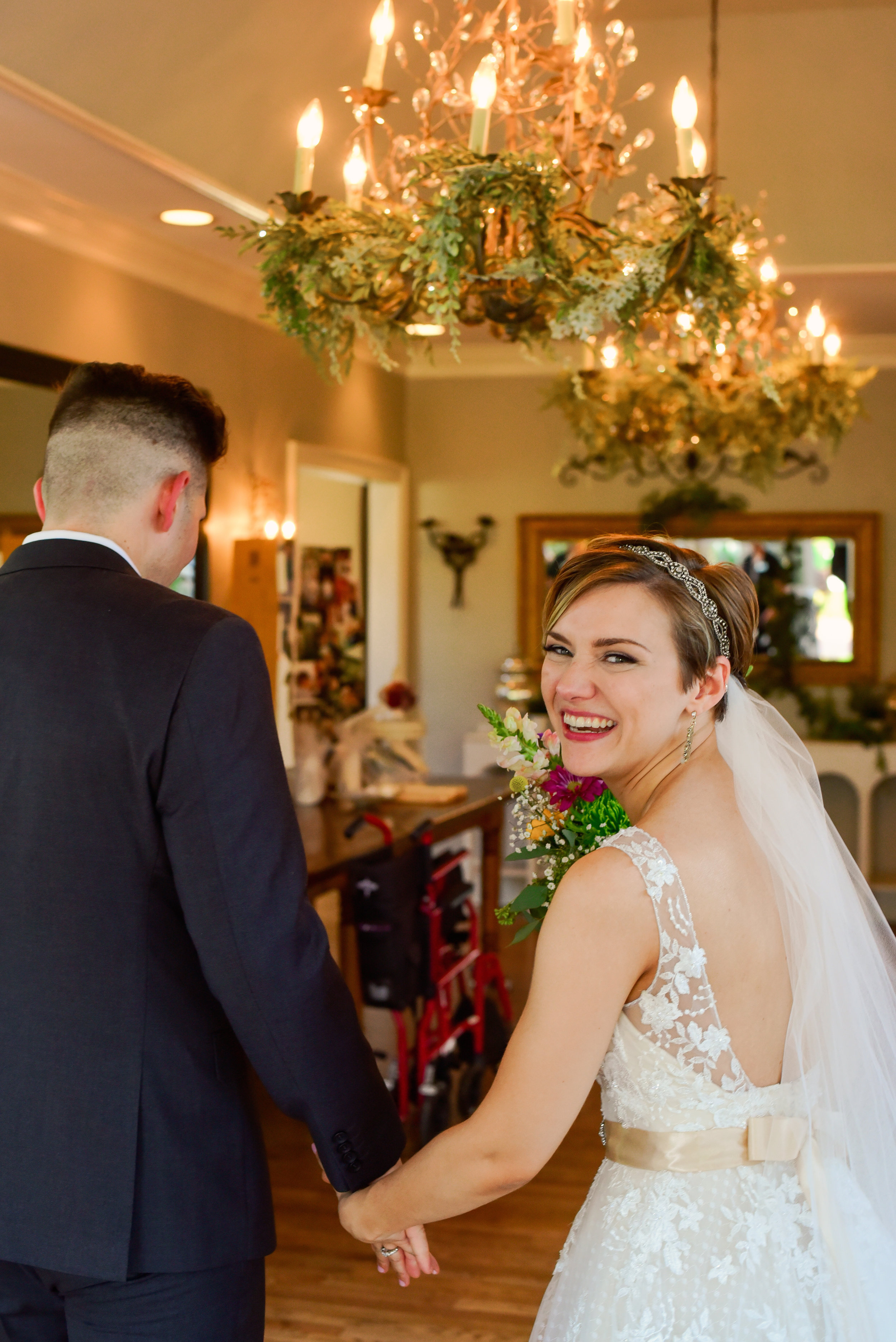 Highgrove Estate bride and groom