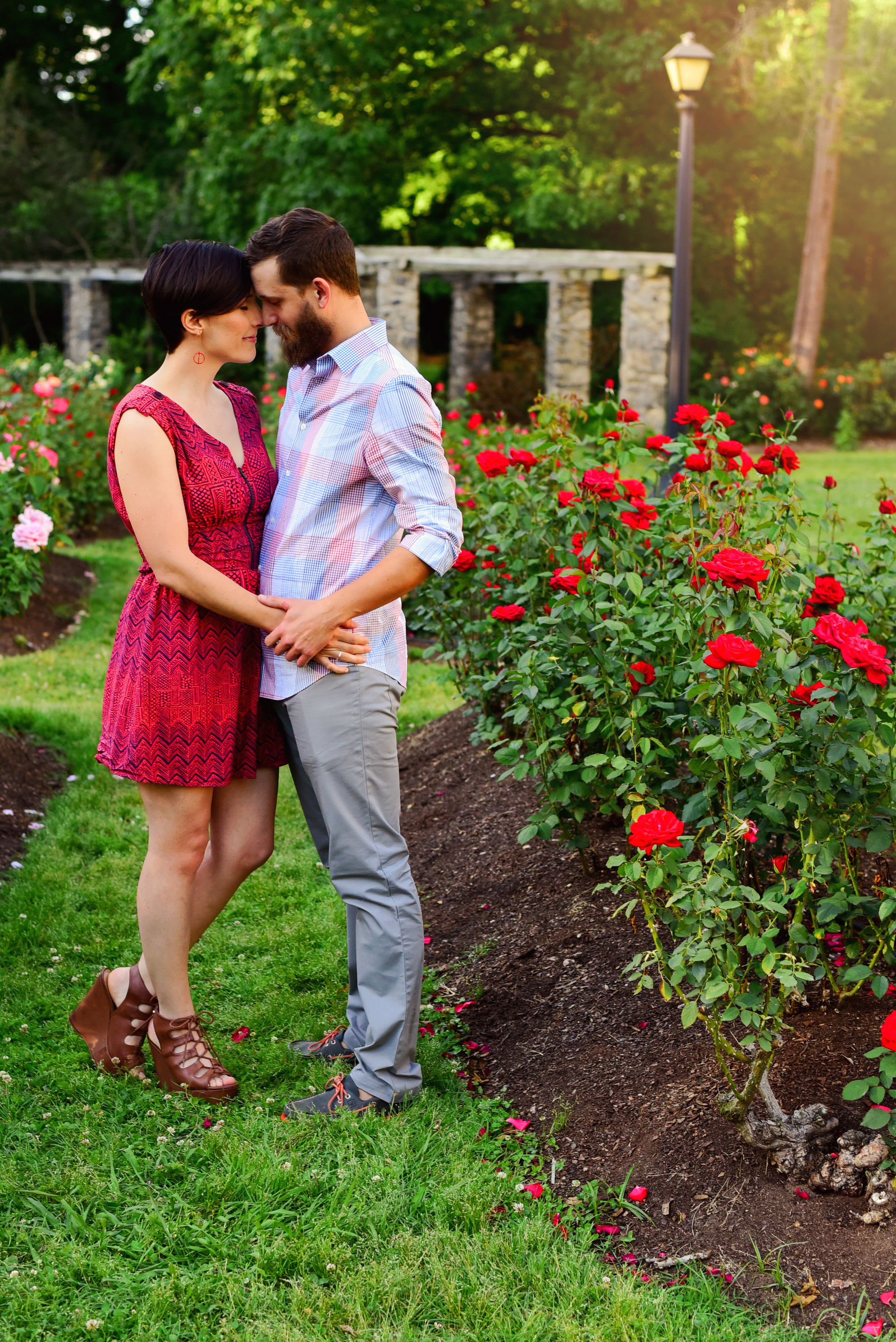 Raleigh Little Theatre Rose Garden Family Photos