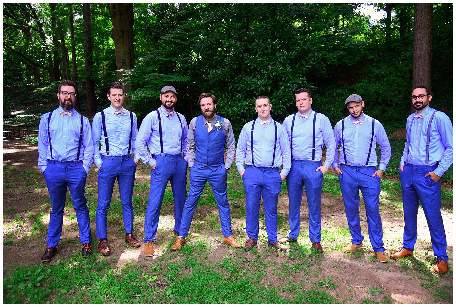 Raleigh Little Theatre Rose Garden Groomsmen