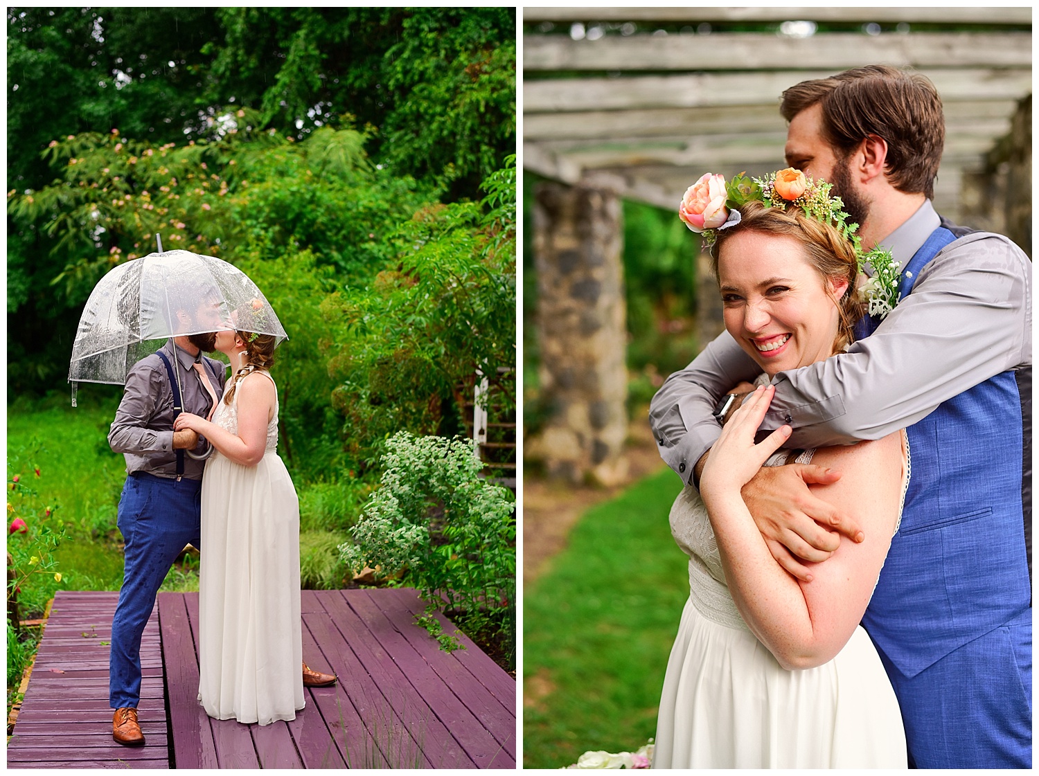 Raleigh Little Theatre Rose Garden Wedding