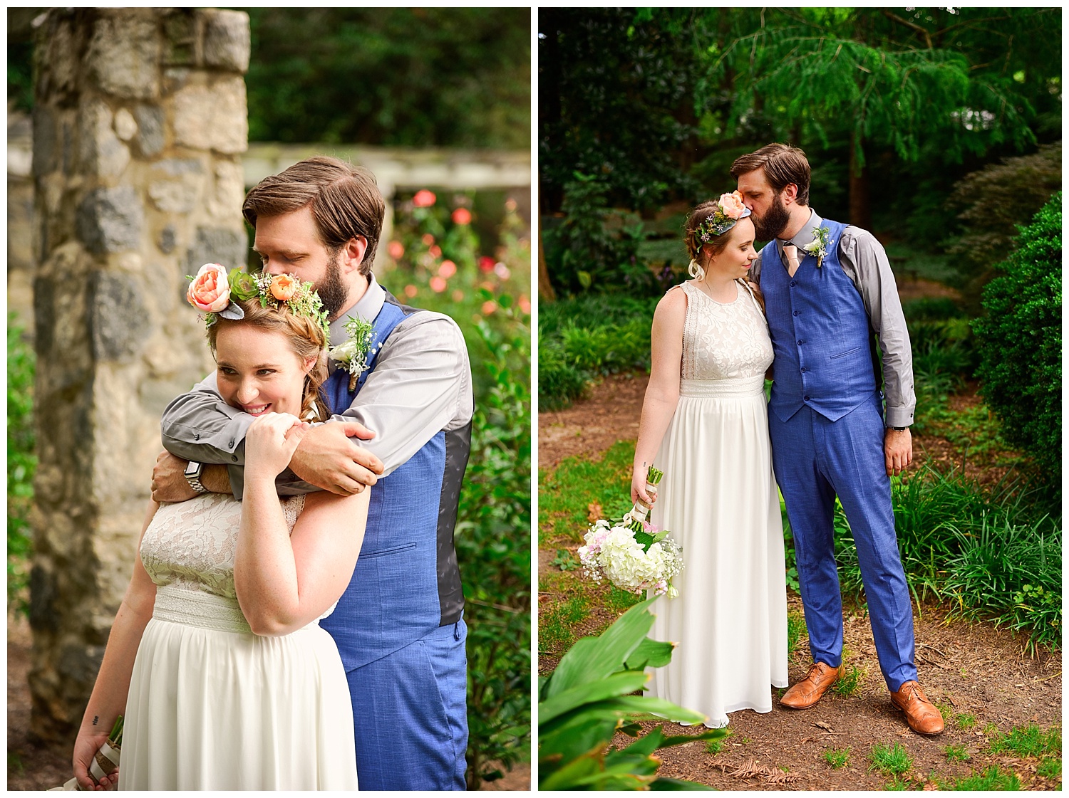 Raleigh Little Theatre Rose Garden Wedding