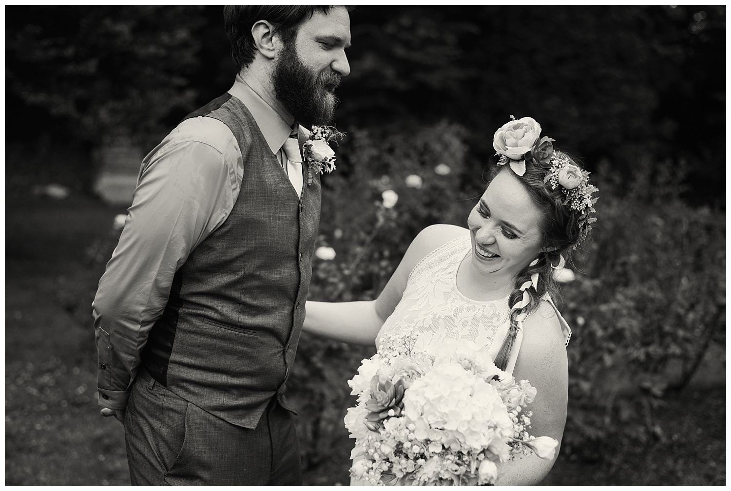 Raleigh Little Theatre Rose Garden Wedding