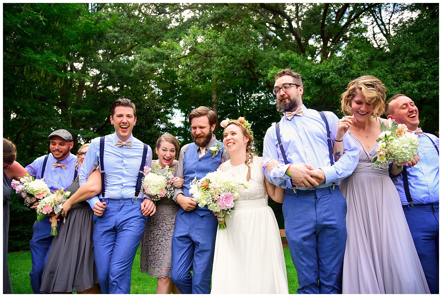 Rose Garden Bridal Party