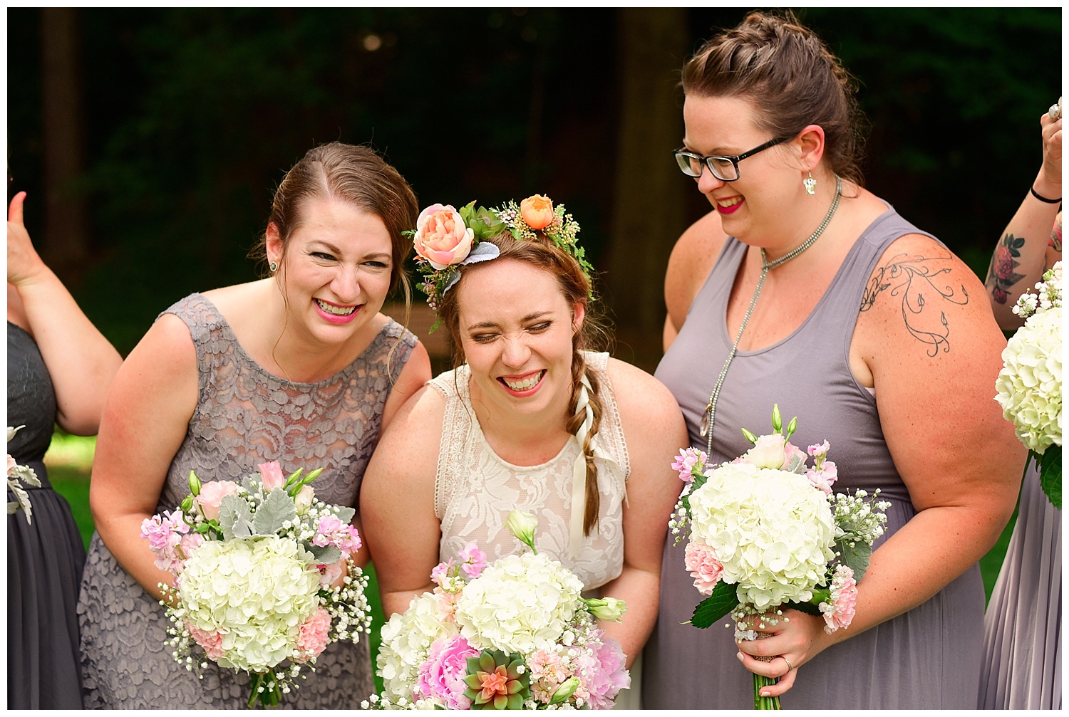 Rose Garden Bridal Party