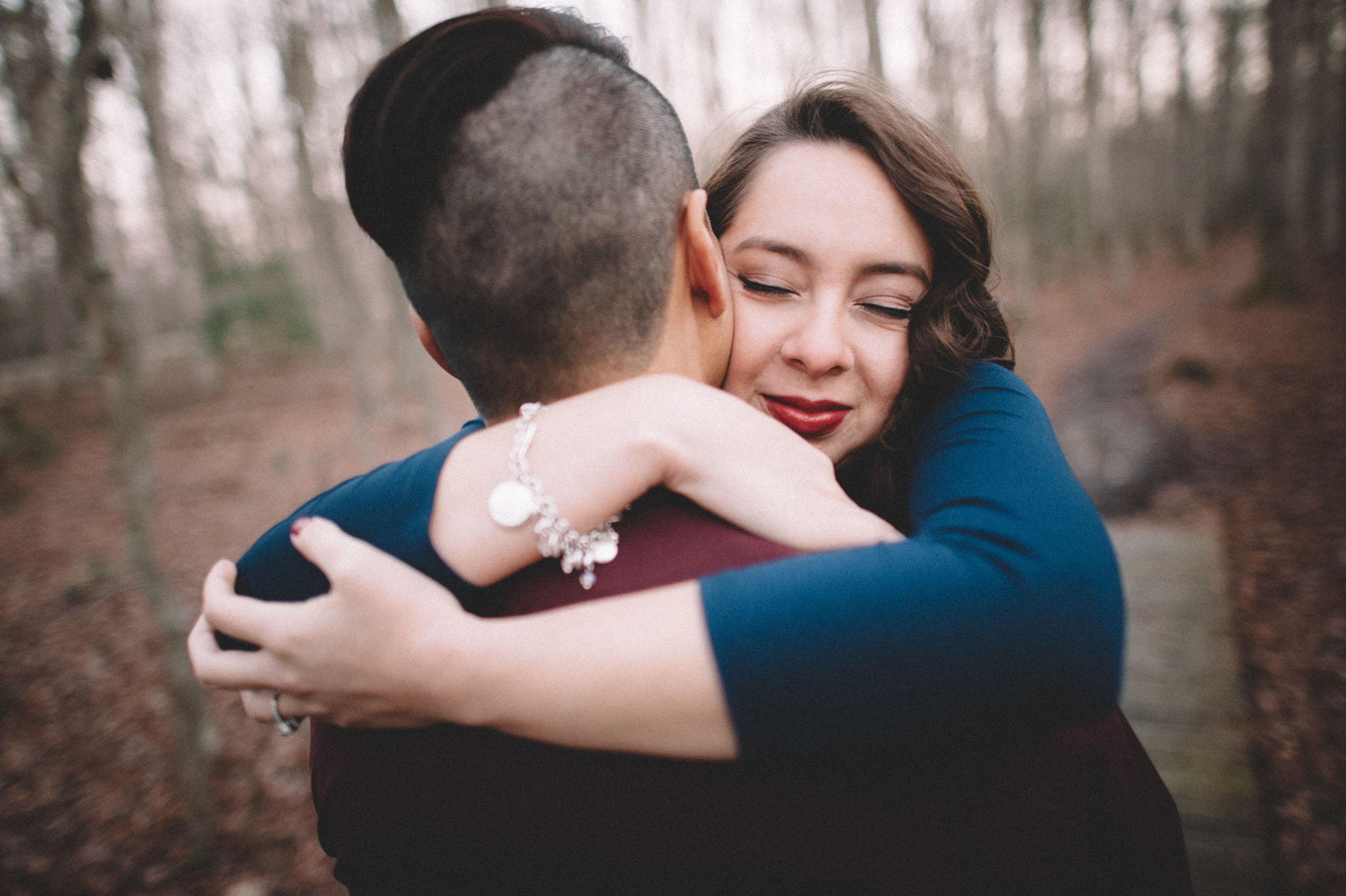 A Couple's Embrace