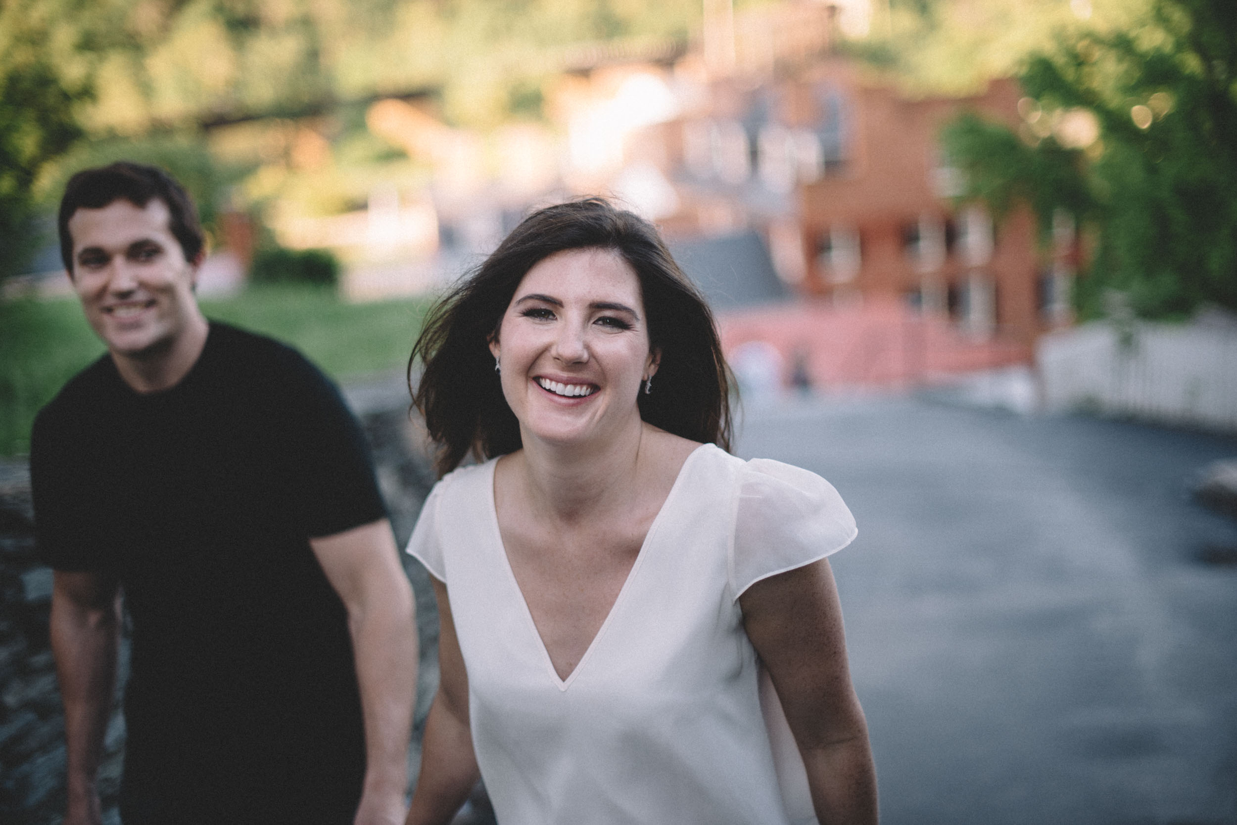 Harpers Ferry engagement session by Virginia wedding photographer 
