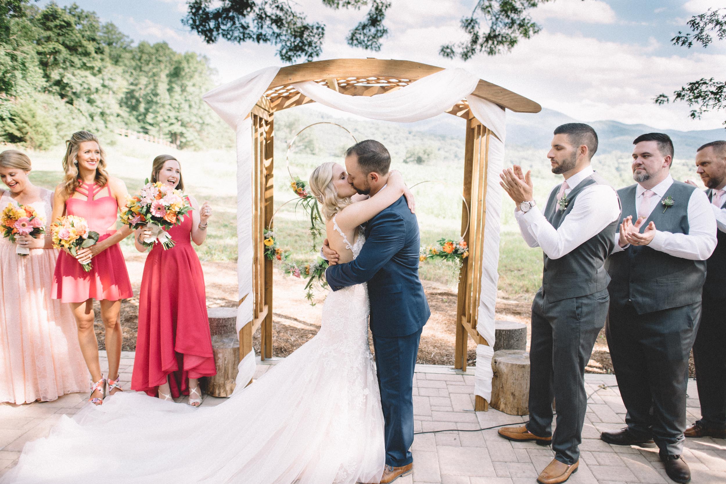 Shenandoah Woods wedding ceremony