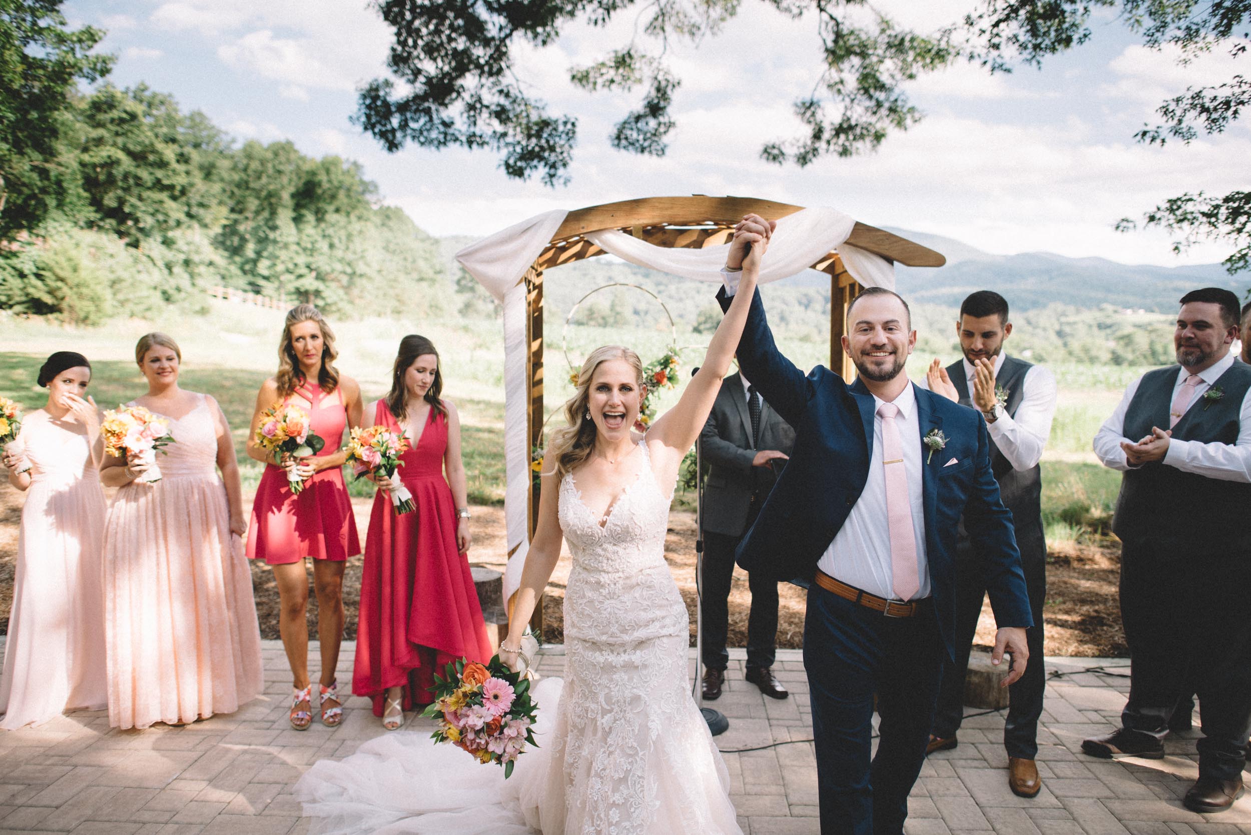 Shenandoah Woods wedding ceremony