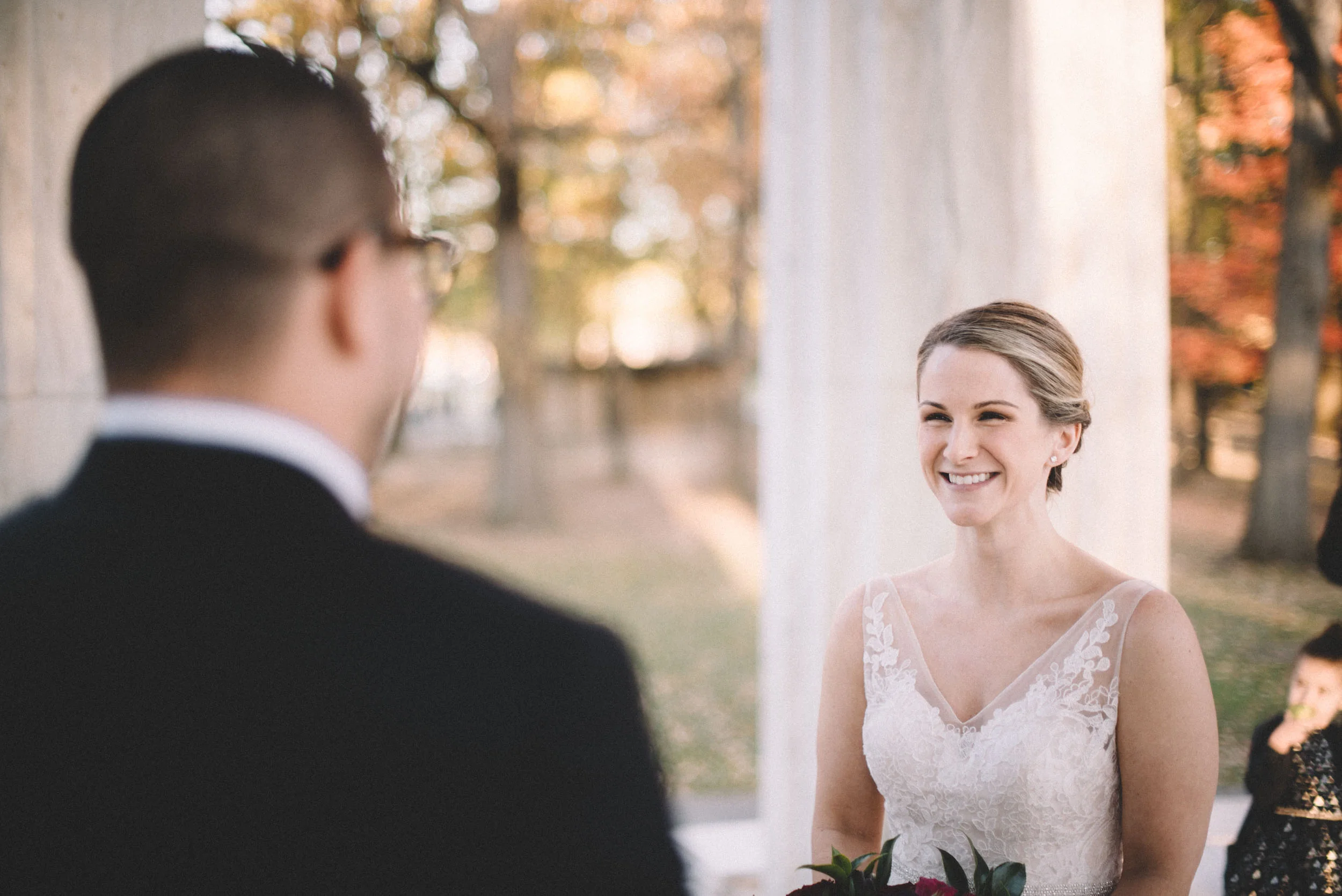 DC War Memorial Wedding